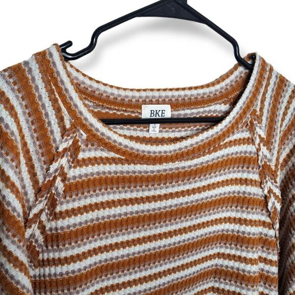 BKE Striped Dolman Top size Large - Picture 3 of 7